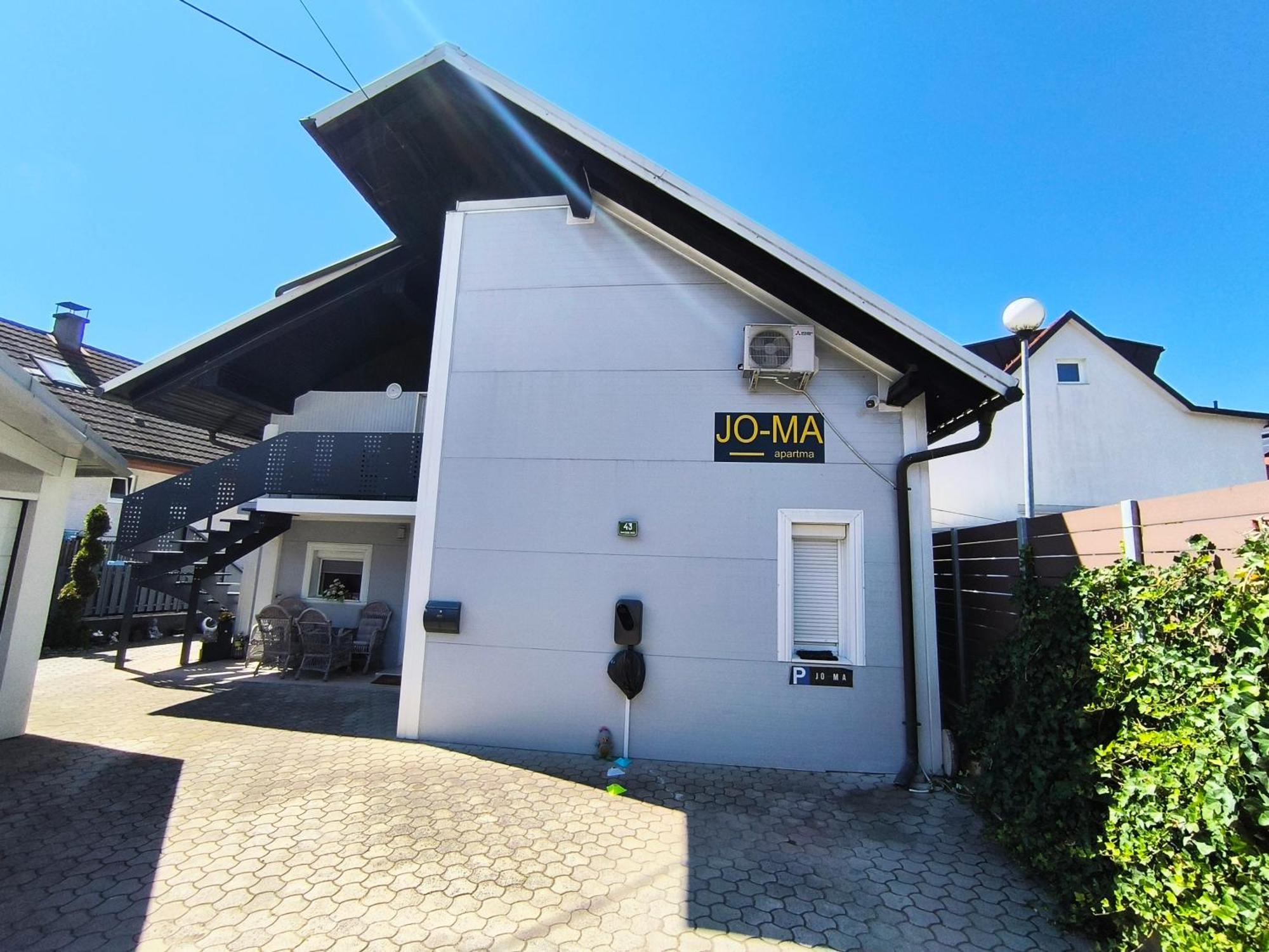 Jo-Ma Apartma - Safe Parking Ljubljana Kültér fotó